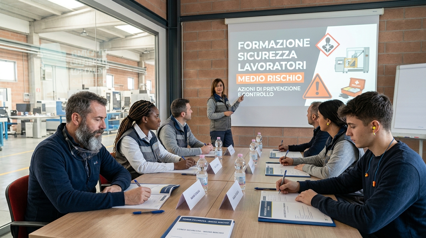 Formazione Lavoratori Medio Rischio 12 ore